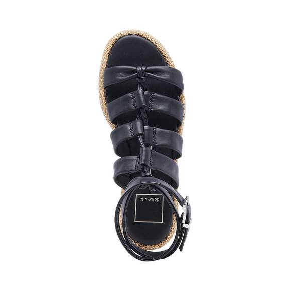 NEW DOLCE VITA adison sandals in black-leather - Picture 6 of 6
